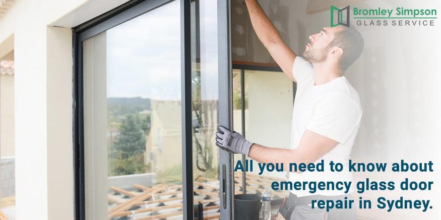 Door Glass Repair Or Emergency Glass Door Repair Sydney   1 